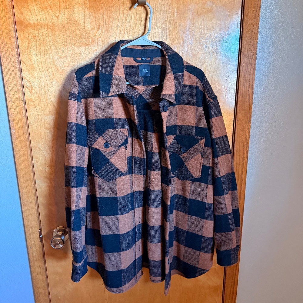 Plaid Midwieght Jacket